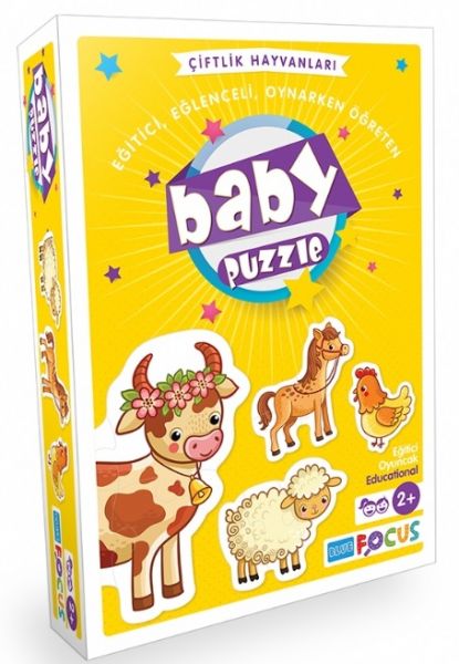 Baby Puzzle - Çiftlik Hayvanları
