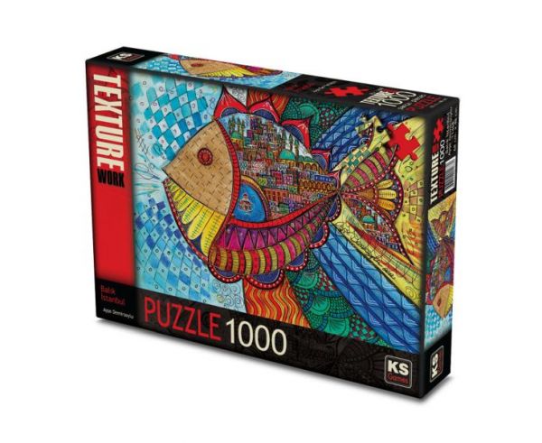 Puzzle 1000 Parça Balık İstanbul 11468