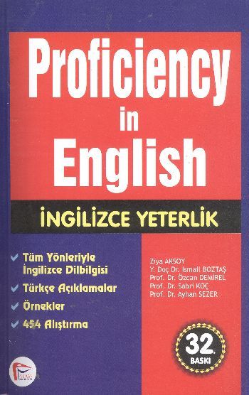 Proficiency in English İng.Yeterlik