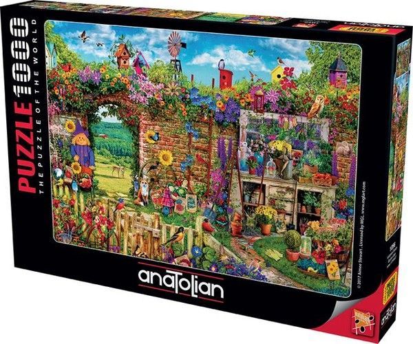 Anatolian Kalabalık Bahçe 1000 Parça Puzzle 1056