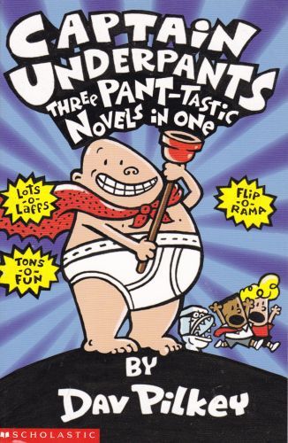 Captain Underpants Three Pant Tastic Novels in One