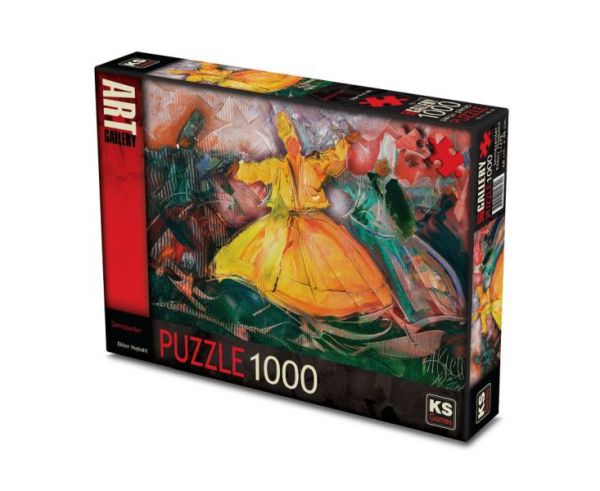 KS Puzzle 1000 Parça Semazanler 11472