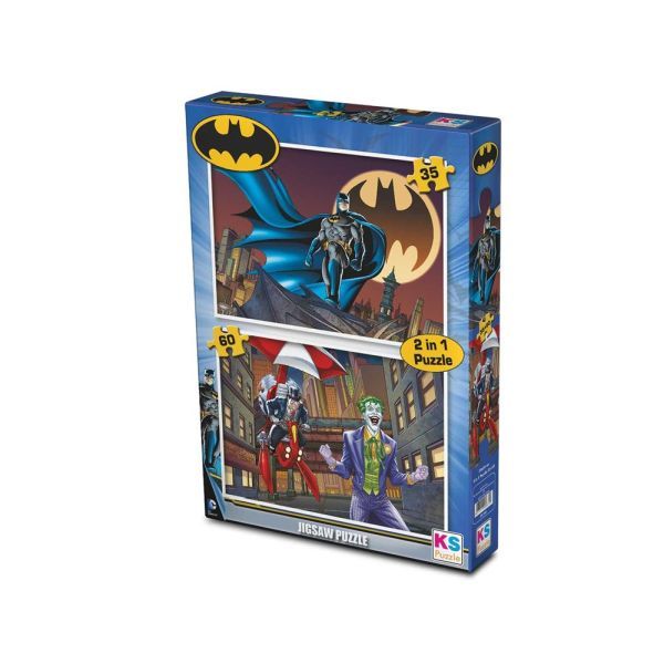 Batman Puzzle 2 in 1 35 60 Parça BT 741