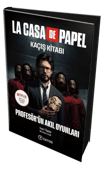 La Casa De Papel Kaçış Kitabı - Profesör’ün Akıl Oyunları (Maske Hediyeli)