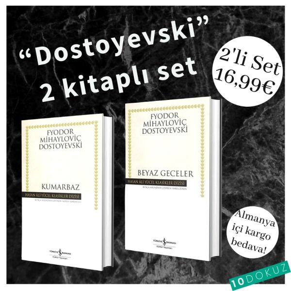 Dostoyevski 2'li Set (Beyaz Geceler ve Kumarbaz)