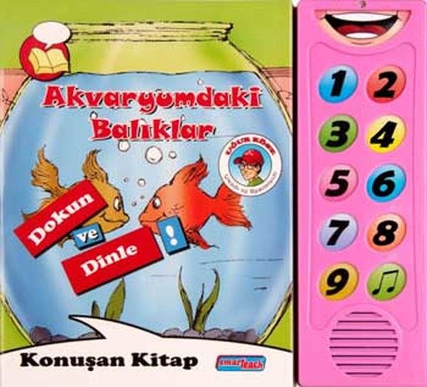 Sesli Çocuk Kitapları Akvaryumdaki Balıklar