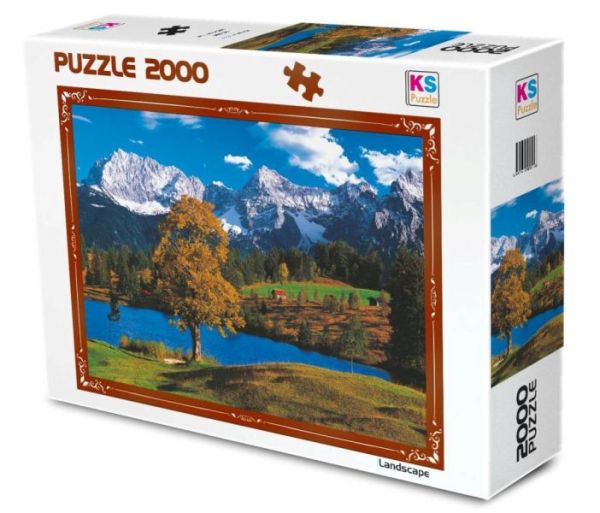 Ks Games Bavarian Alps 2000 Parça Puzzle 11218