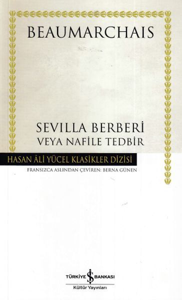 Sevilla Berberi Veya Nafile Tedbir - ön kapakSevilla Berberi Veya Nafile Tedbir - arka kapak Sevilla
