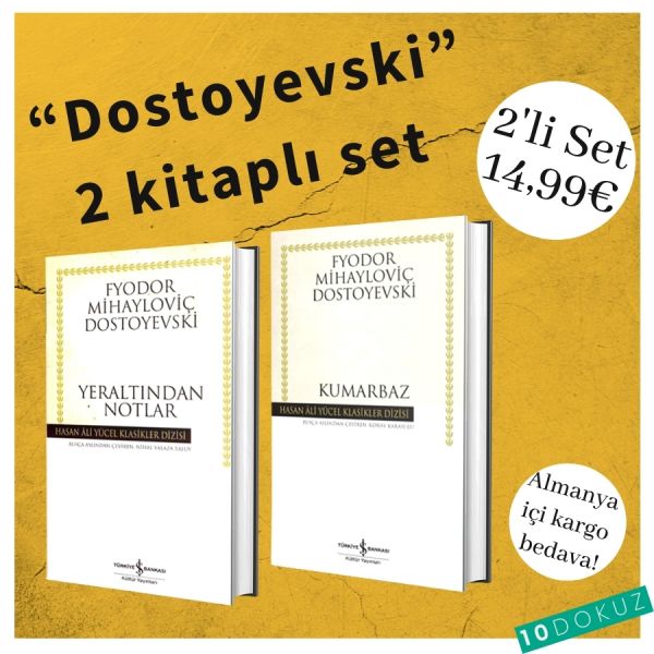 Dostoyevski 2'li Set (Yeraltından Notlar ve Kumarbaz