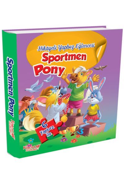 Sportmen Pony Hikayeli Yapboz Eğlencesi 6 Yapboz ile
