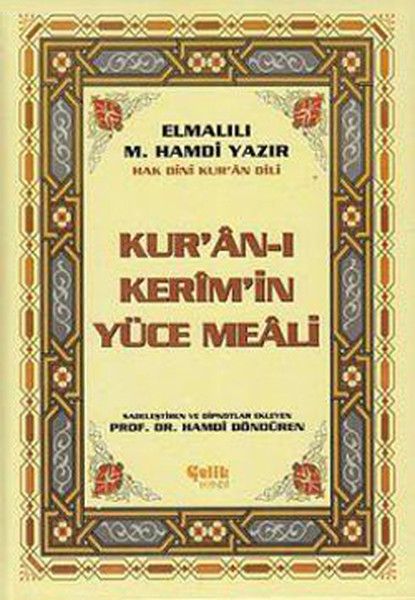 Hak Dini Kur'an Dili Kur'an ı Kerim'in Türkçe Meali