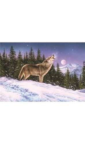 A Wolf's Song To The Moon 1000 Parça Puzzle 40939
