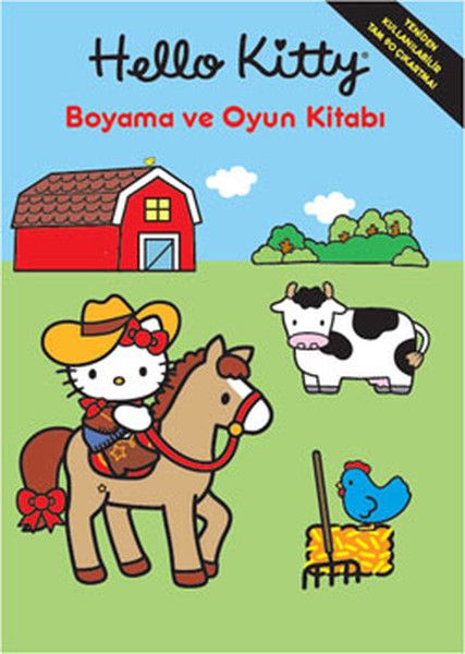 Hello Kitty Boyama ve Oyun Kitabı