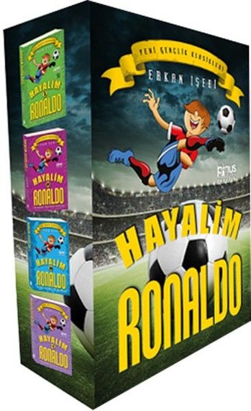 Hayalim Ronaldo Seti 4 Kitap kutulu